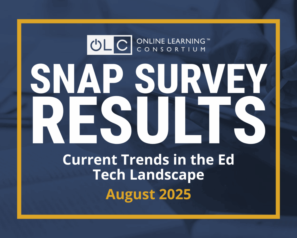 Blog post cover, reading: "Snap Survey Results, Current Trends in the Ed Tech Landscape. August 2025".
